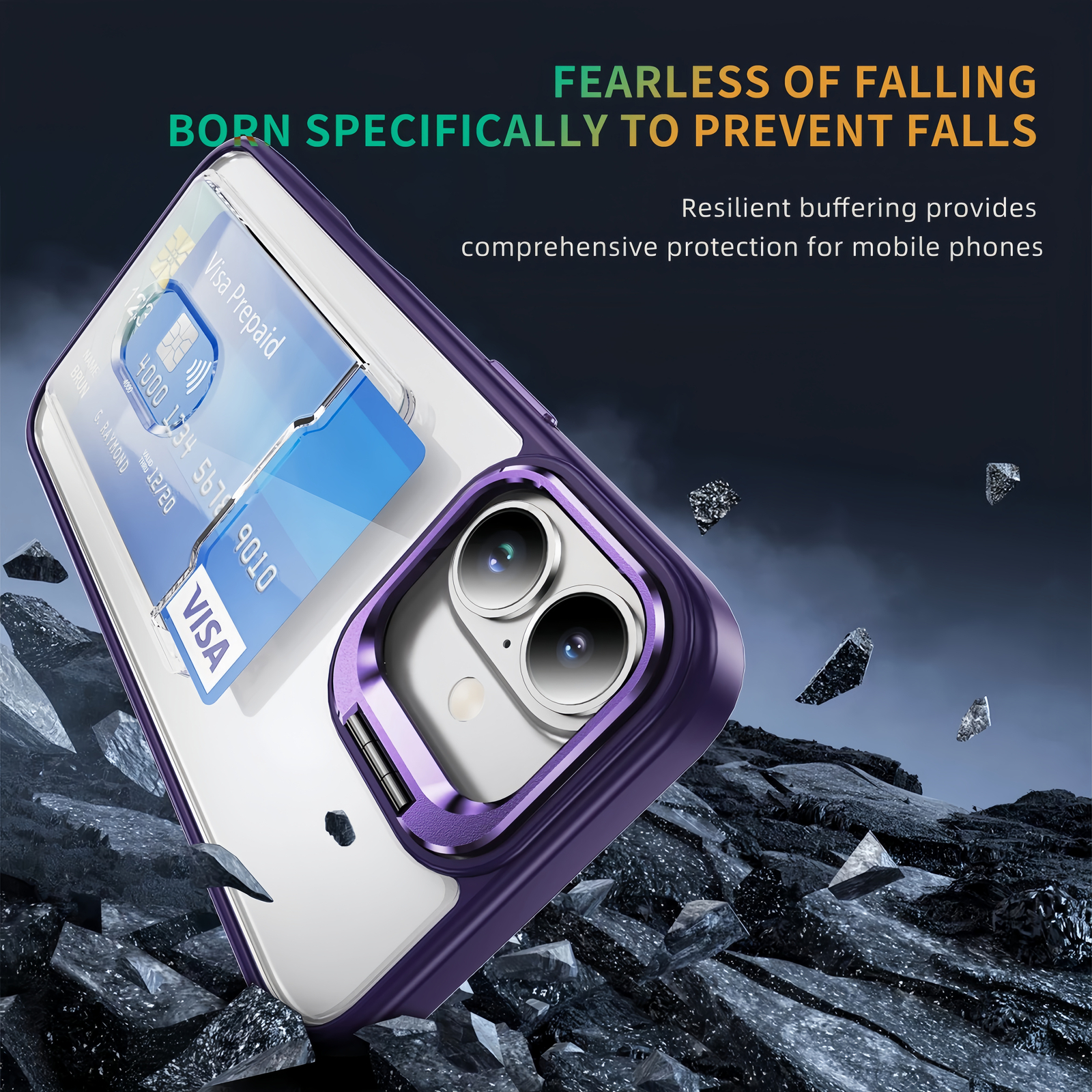 کاور مدل CashClip مناسب برای گوشی موبایل اپل iPhone 16