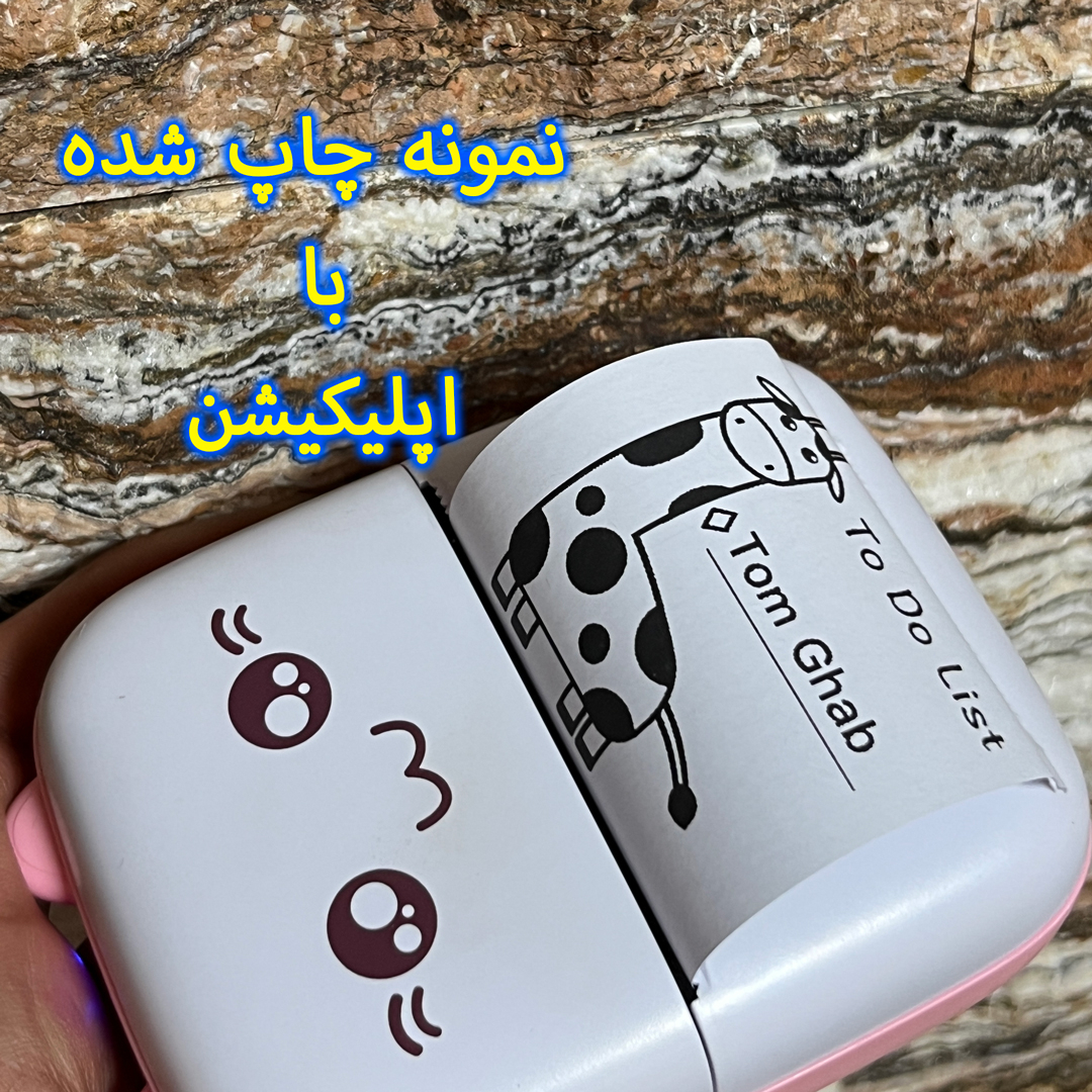 پرینتر حرارتی مدل گربه طرح Mini Cat