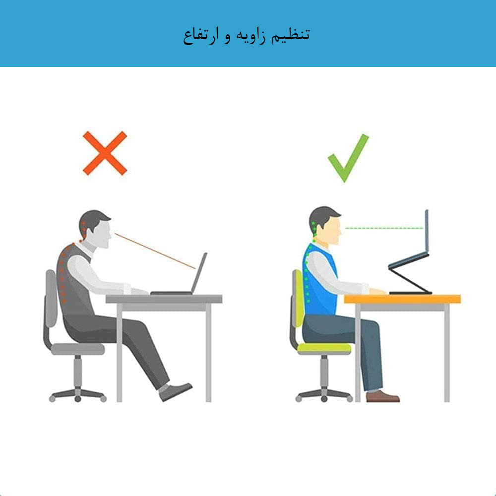پایه نگهدارنده لپ تاپ مدل B03