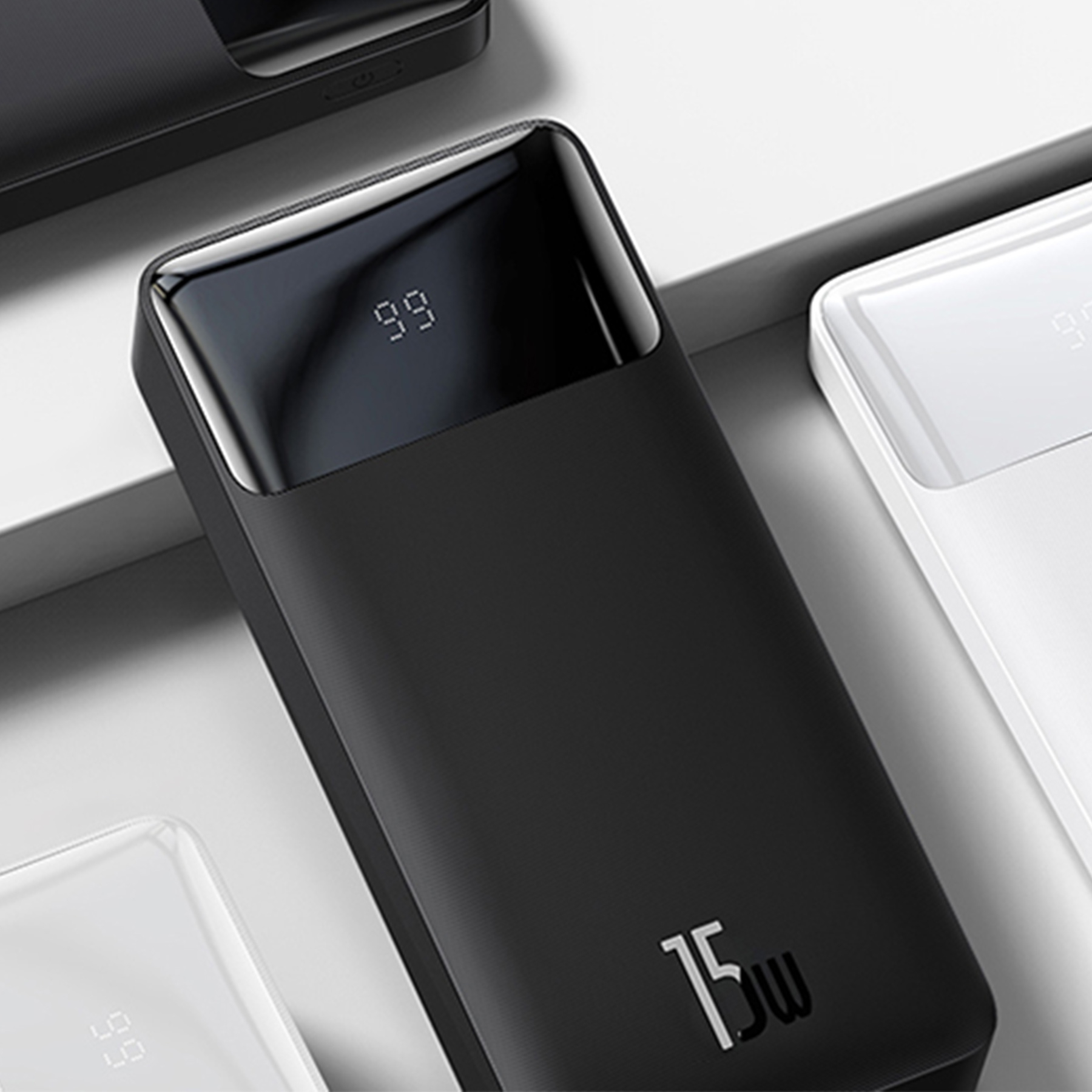 پاوربانک باسئوس مدل PD15W ظرفیت 30000 میلی آمپر ساعت