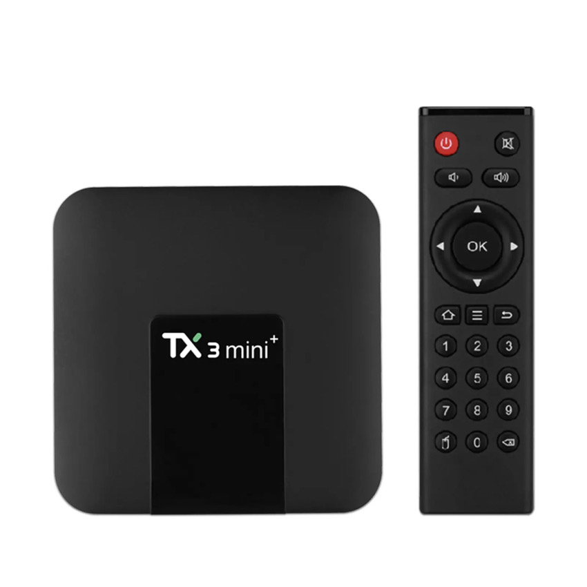 اندروید باکس تی ایکس تری 32/4GB مدل Mini به همراه کیبورد بی سیم