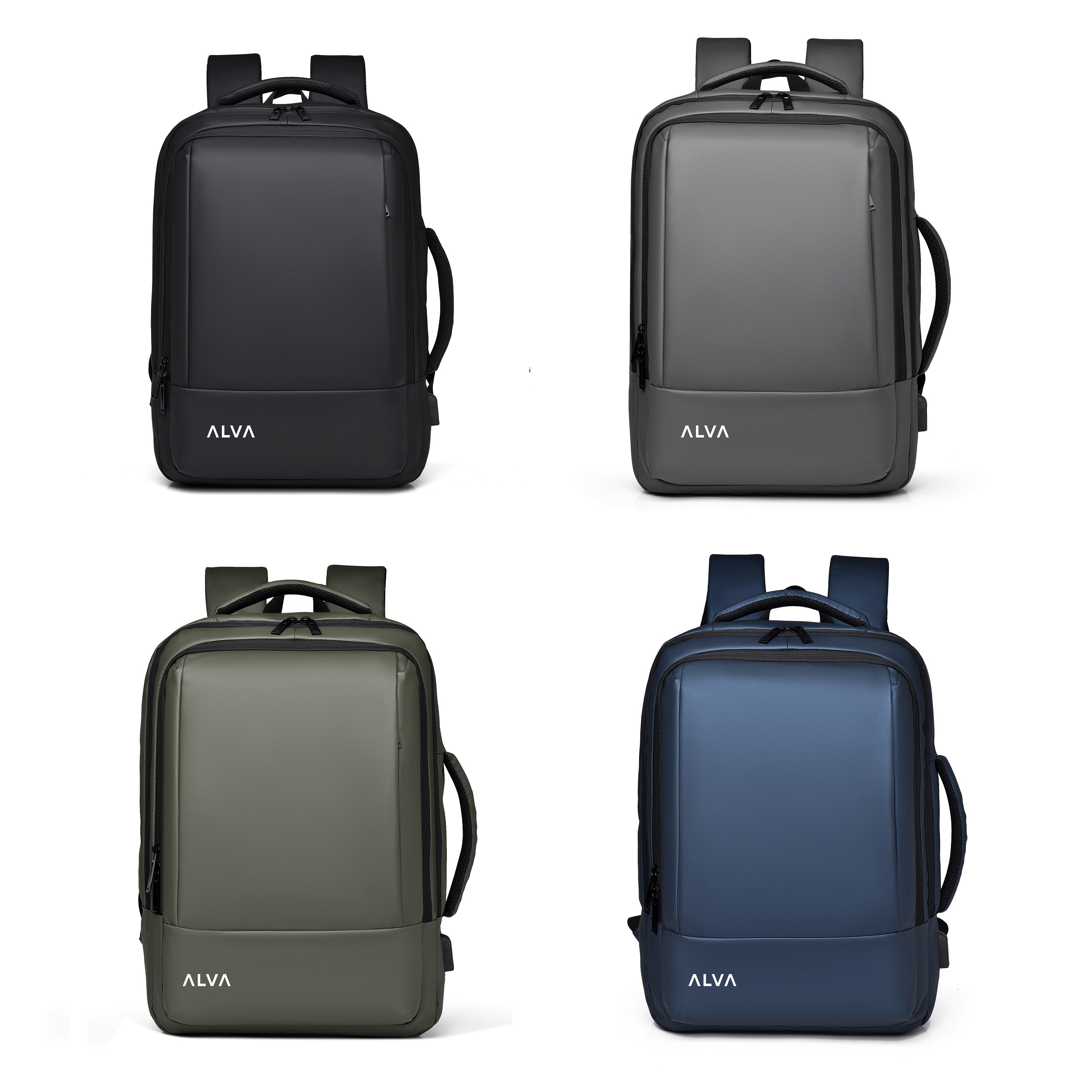 کوله پشتی لپ تاپ آلوا مدل 2103 مناسب برای لپ تاپ 14.1 تا 15.6 اینچی