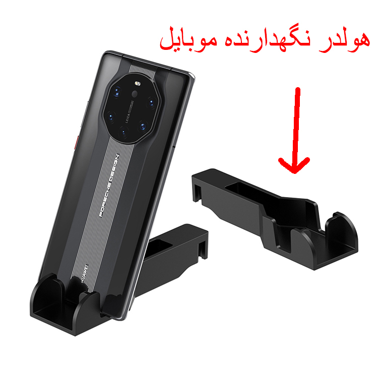 پایه خنک کننده لپ تاپ گیمینگ مدل RGB 5FAN D10 کد MOBILE STAND