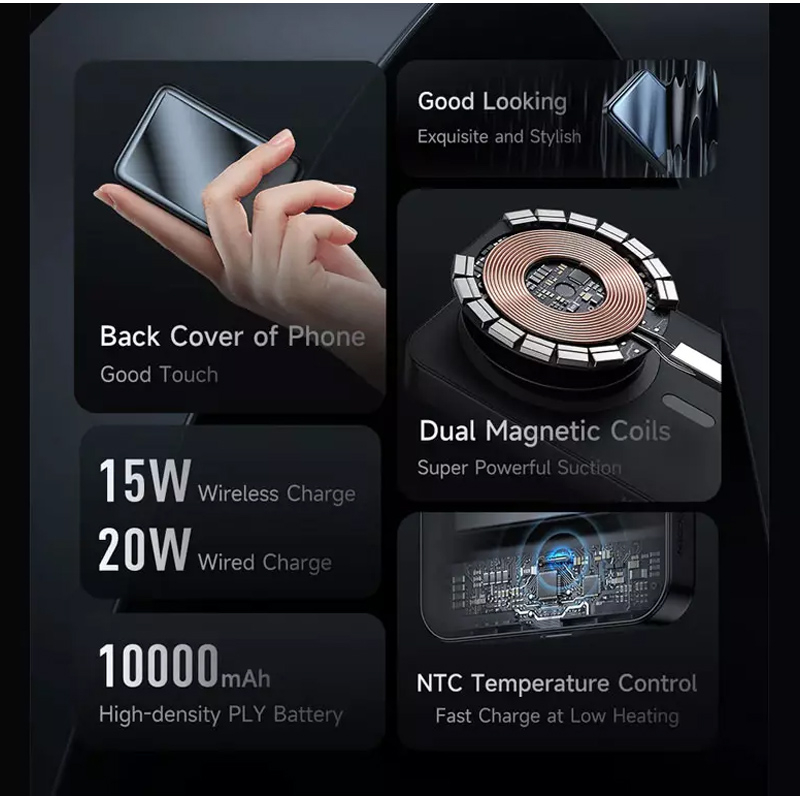 پاوربانک مک دودو مدل MC-426 ظرفیت 10000 میلی آمپر ساعت