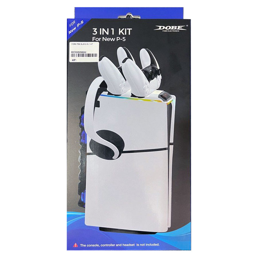 فن خنک کننده و شارژر دسته و پایه نگهدارنده پلی استیشن 5 دابی مدل TP5-35130