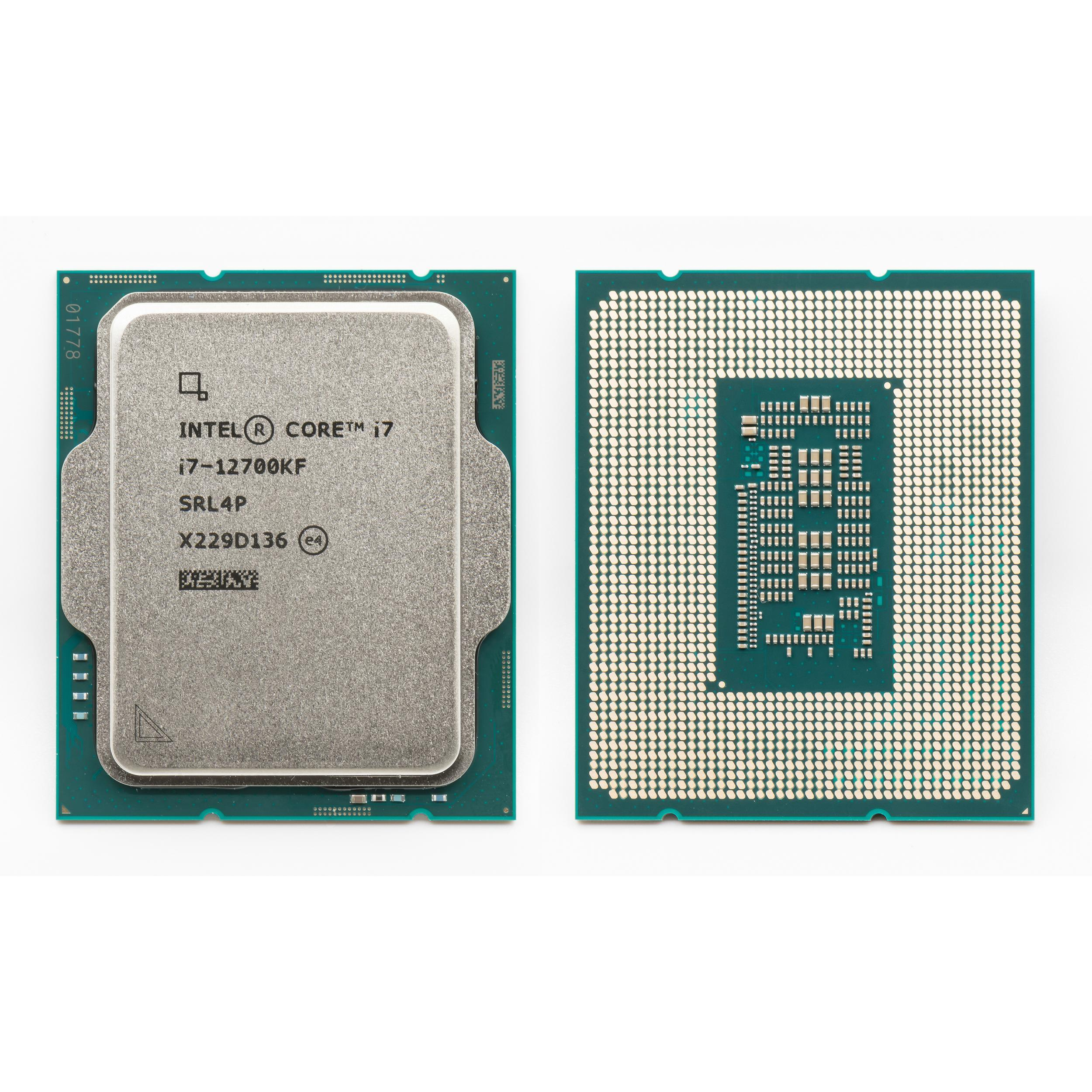 پردازنده مرکزی اینتل سری Alder Lake مدل Core i7-12700KF Tray