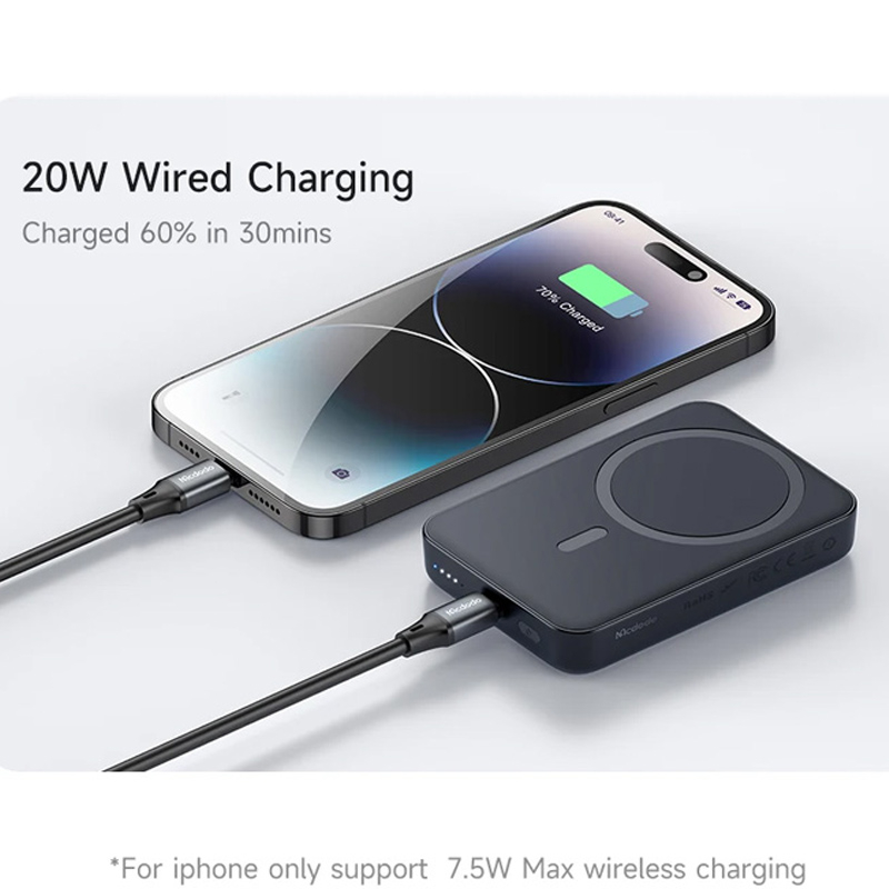 پاوربانک مک دودو مدل MC-426 ظرفیت 10000 میلی آمپر ساعت