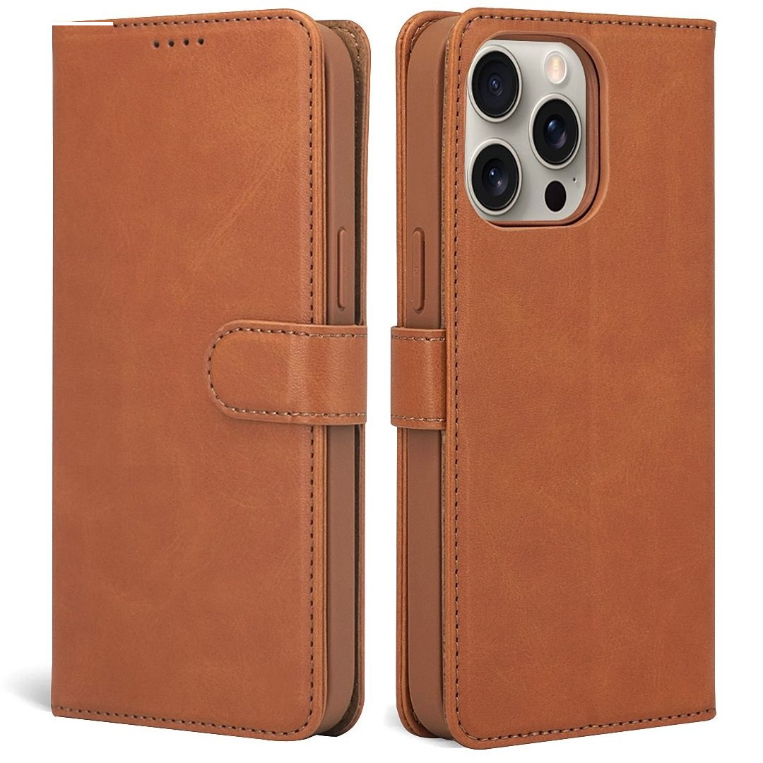 کیف کلاسوری اچ دی دی مدل چرمی مگ سیف مناسب برای گوشی موبایل اپل 13/IPHONE 14