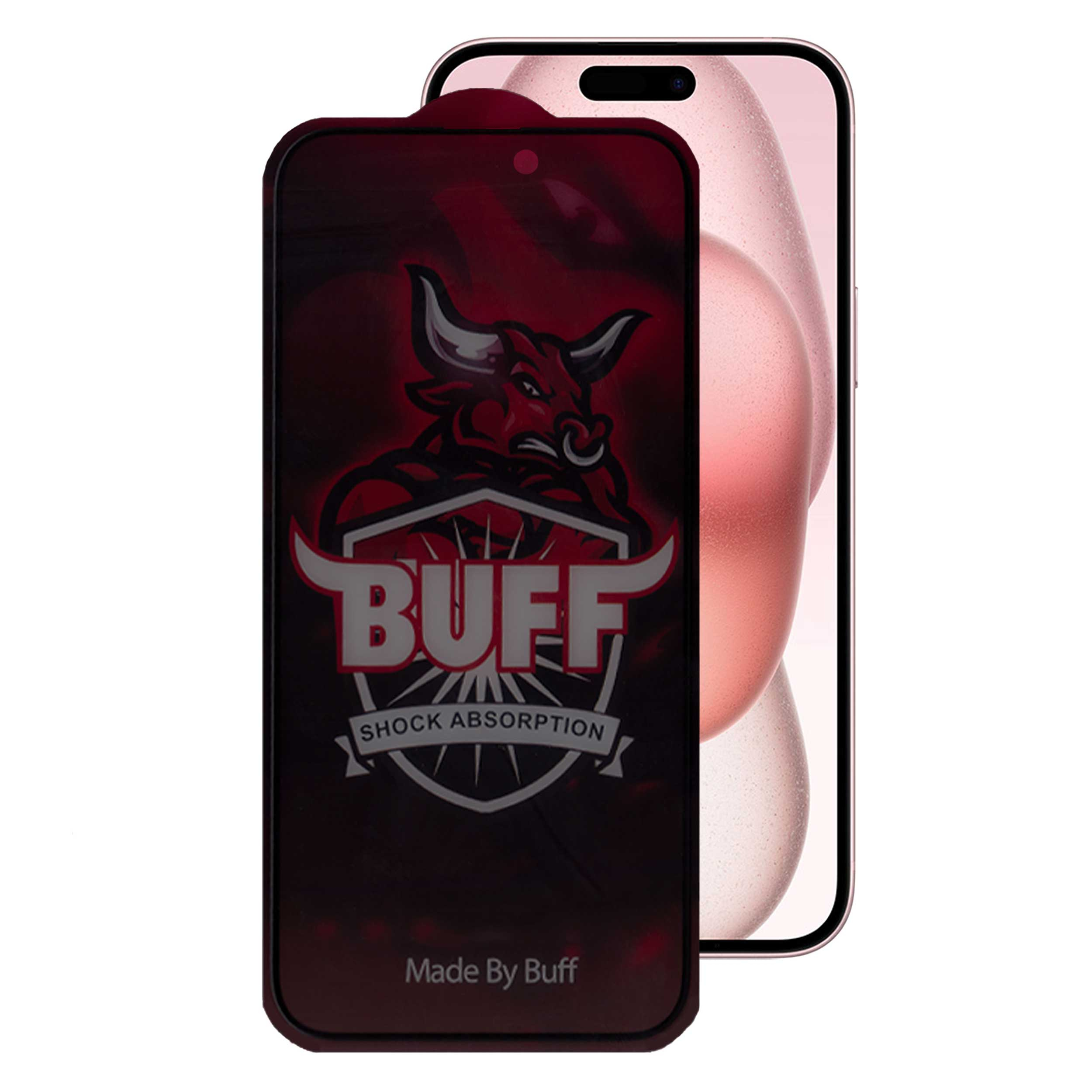 محافظ صفحه نمایش حریم شخصی بوف مدل Privacy Pro Plus-G مناسب برای گوشی موبایل اپل iPhone 15