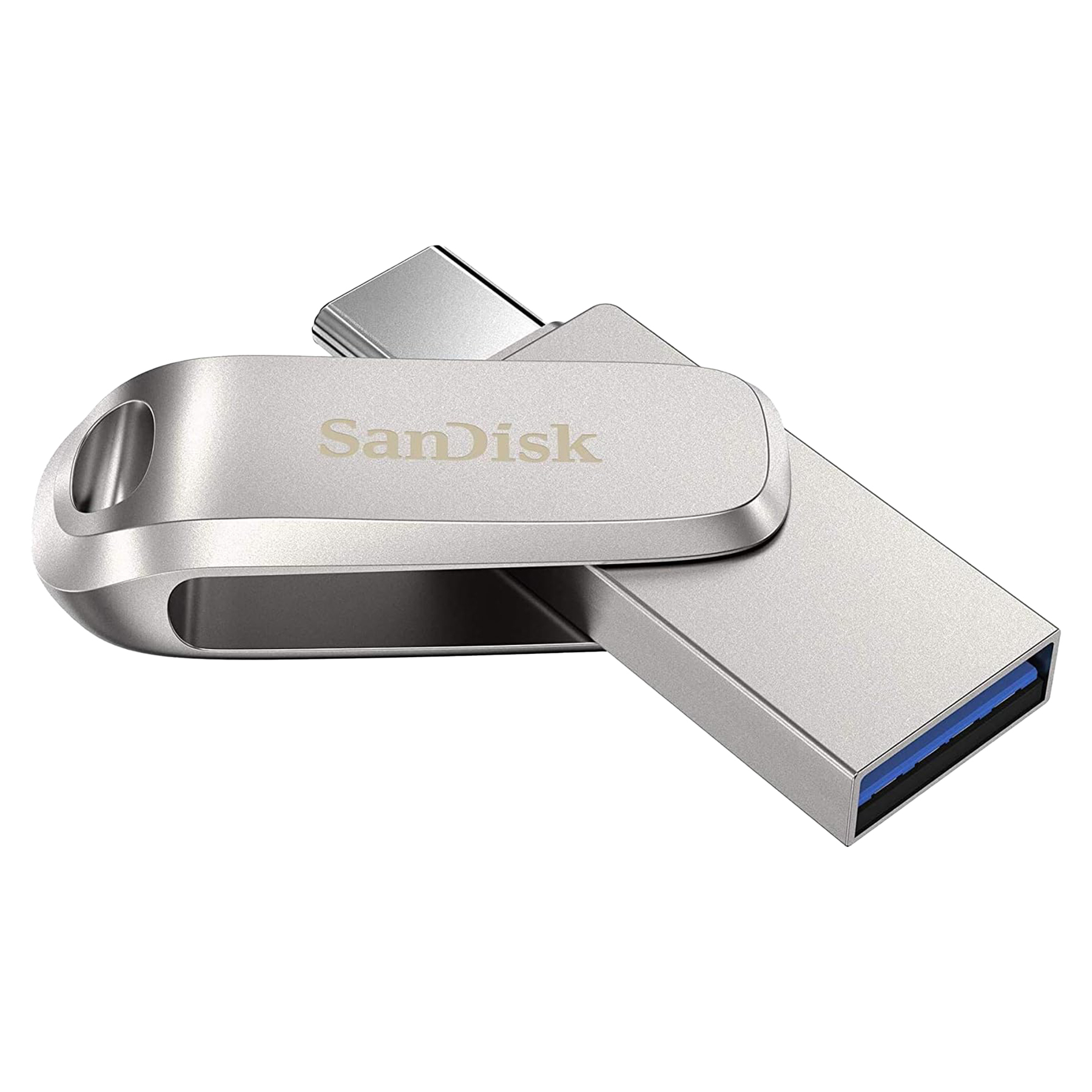 فلش مموری سن دیسک مدل Ultra Dual Drive Luxe ظرفیت 128 گیگابایت