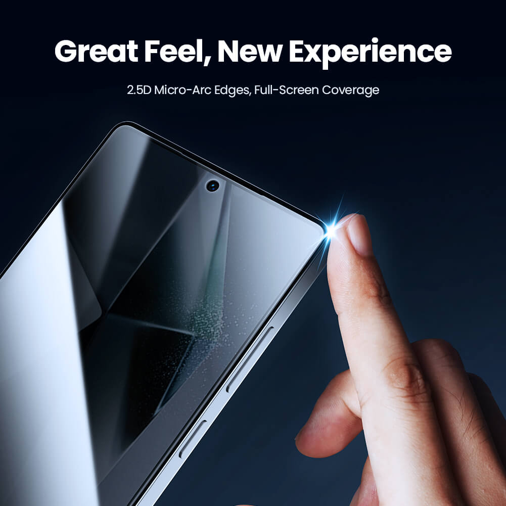 محافظ صفحه نمایش حریم شخصی بوف مدل شخصی مناسب برای گوشی موبایل سامسونگ Galaxy S25 Ultra