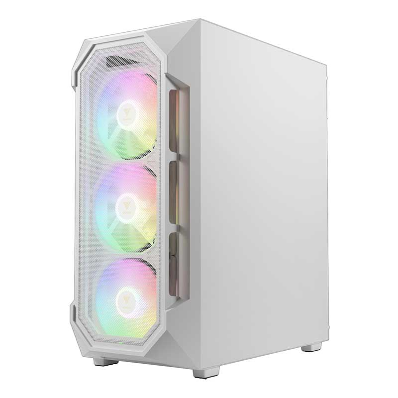کیس کامپیوتر گیم دیاس مدل AURA GC1 ELITE WH ARGB