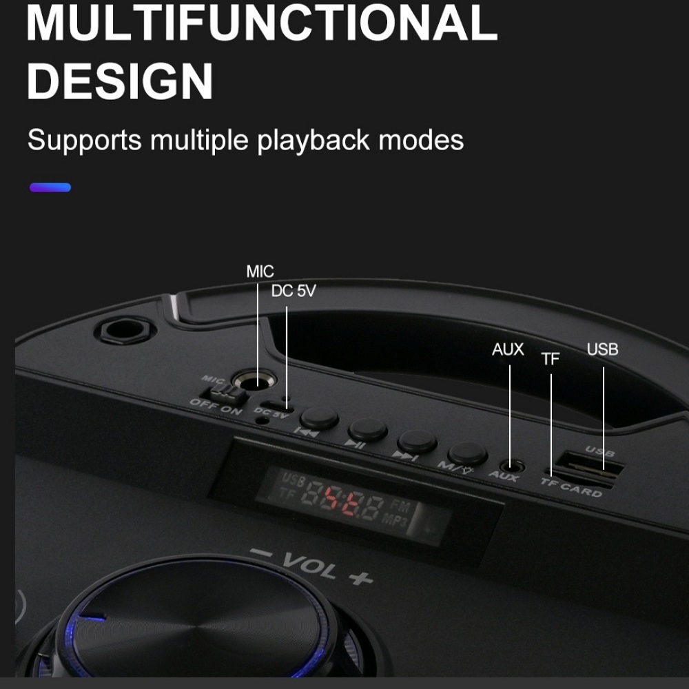اسپیکر بلوتوثی مدل  sy-super bass wireless R