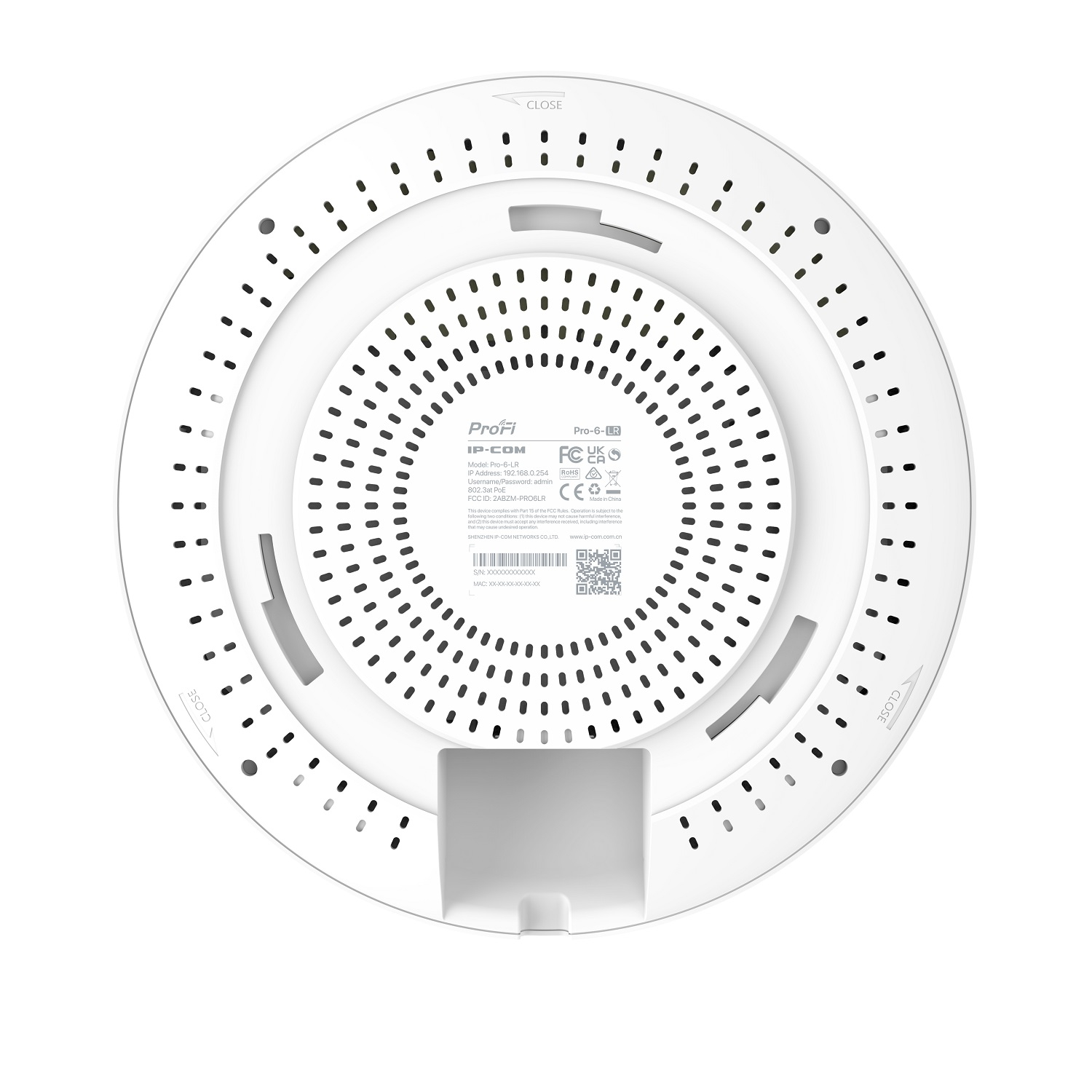 اکسس پوینت دوبانده آی ‌پی ‌کام  مدل Pro-6-LR