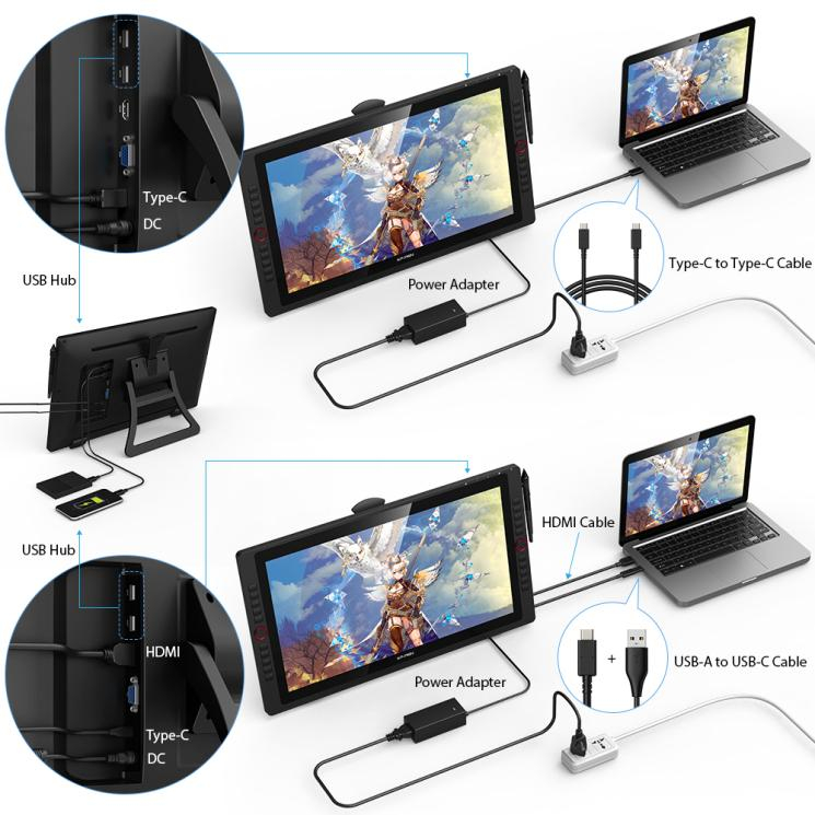 قلم نوری ایکس پی-پن مدل Display 22R Pro