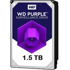 هارددیسک اینترنال وسترن دیجیتال نوع رابط SATA مدل Purple WD15PURX ظرفیت 1.5ترابایت