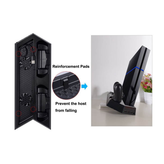 پایه شارژ دوب مدل TP4-891 مناسب برای پلی استیشن4 و پلی استیشن 4 اسلیم