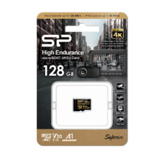 کارت حافظه microSDHC سیلیکون پاور مدل Golden series Superior کلاس 10 استاندارد UHS-I U3 سرعت 100MBps ظرفیت 128 گیگابایت