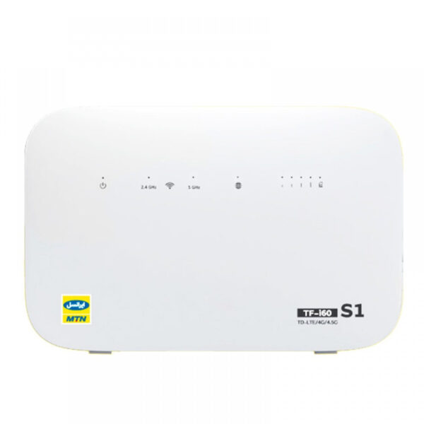 مودم 4G/TD-LTE ایرانسل مدل TF-i60 S1 به همراه سیم کارت TD-LTE و بسته اینترنت 500 گیگ یکساله