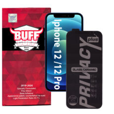 محافظ صفحه نمایش سرامیکی حریم شخصی بوف مدل shield مناسب برای گوشی موبایل اپل Iphone 12 / Iphone 12 Pro