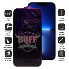 محافظ صفحه نمایش حریم شخصی بوف مدل Privacy Pro Plus مناسب برای گوشی موبایل اپل iPhone 13 Pro Max / 14 Plus