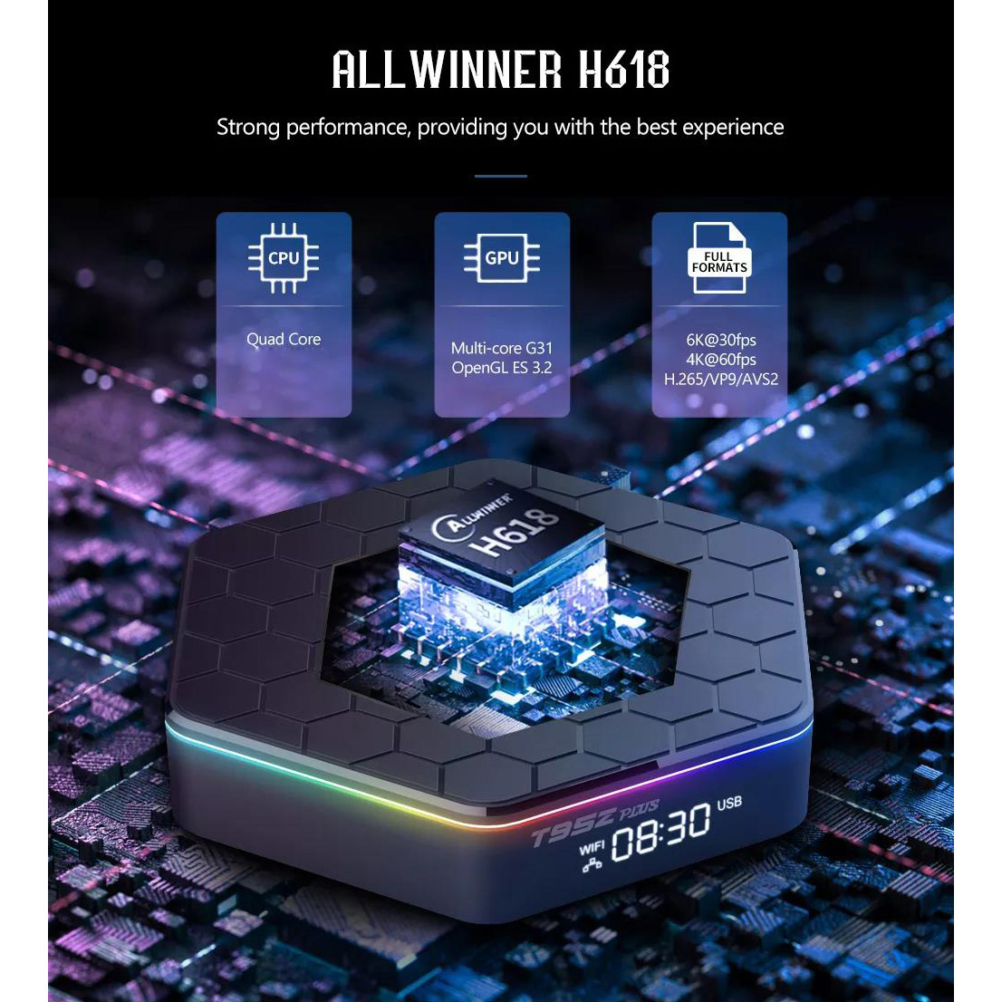 اندروید باکس مدل T95Z PLUS 128G