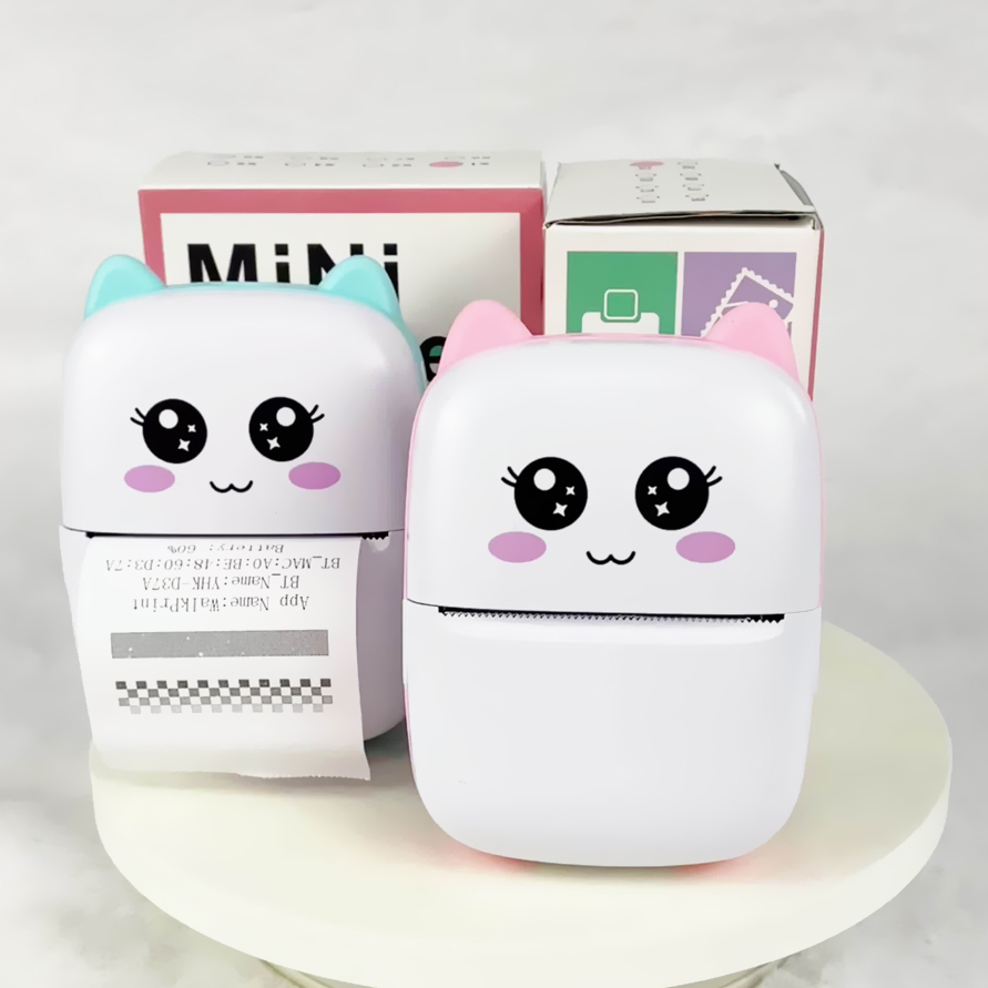 پرینتر حرارتی مدل MINI Printer Blue
