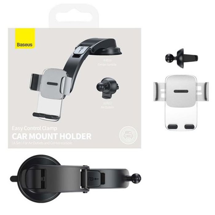 نگهدارنده گوشی موبایل بیسوس مدل Easy Control Clamp