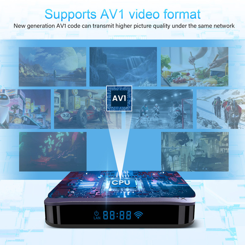اندروید باکس آ‌95‌ایکس مدل F3 AirII 4/64GB