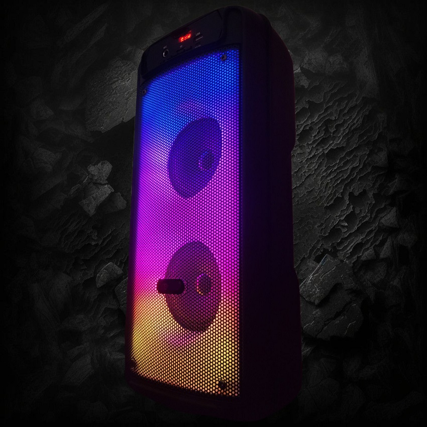 اسپیکر بلوتوثی قابل حمل مدل FLAME LIGHT