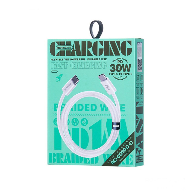 شارژر دیواری 25 وات ریمکس مدل A55 SUPERFAST به همراه کابل تبدیل USB-C