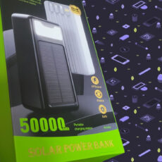 پاوربانک مدل SOLAR 50000MAH ظرفیت 50000 میلی آمپر ساعت