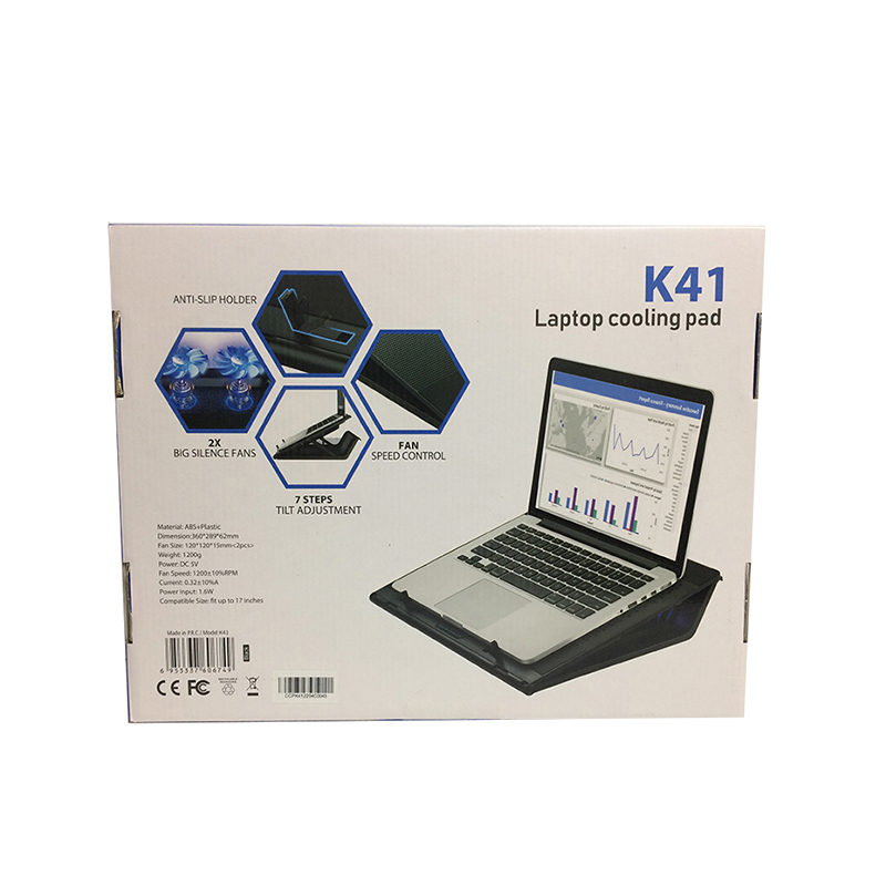 پایه خنک کننده لپ تاپ کول کلد مدل K41