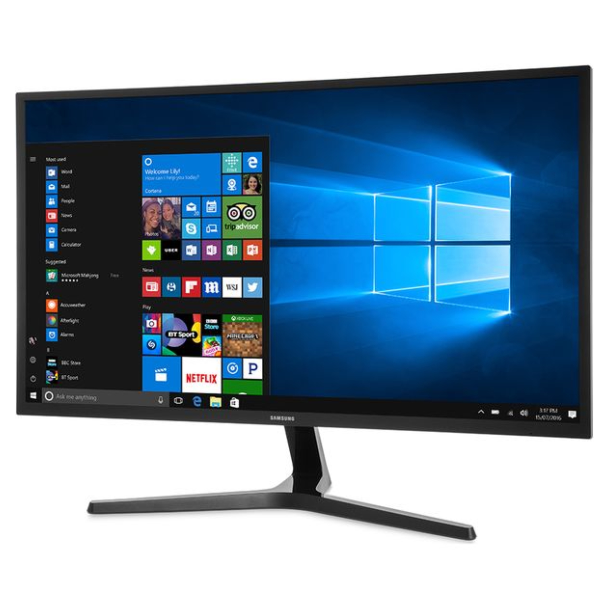 مانیتور سامسونگ مدل U32J590-4K سایز 32 اینچ