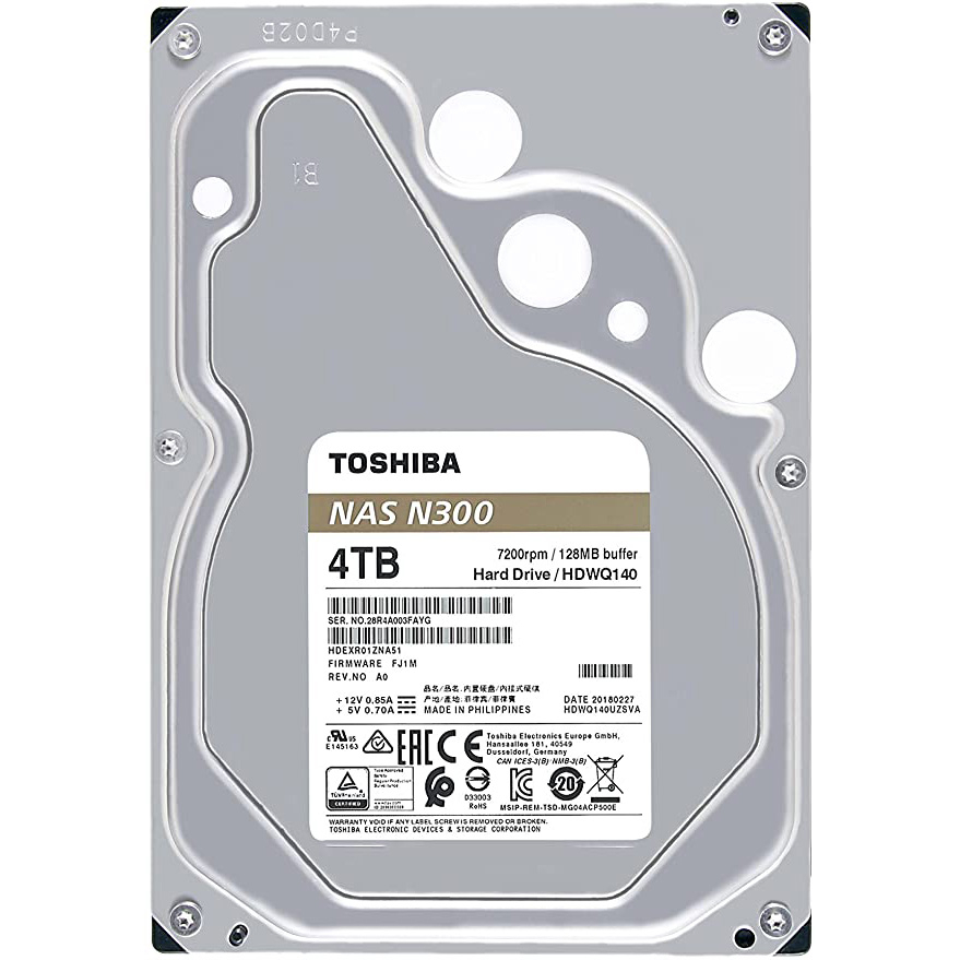 هارددیسک اینترنال توشیبا مدل N300 ظرفیت 4 ترابایت