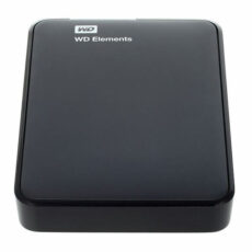 هارد اکسترنال وسترن دیجیتال مدل Elements ظرفیت یک ترابایت دارای رابط USB Type-A 3.2