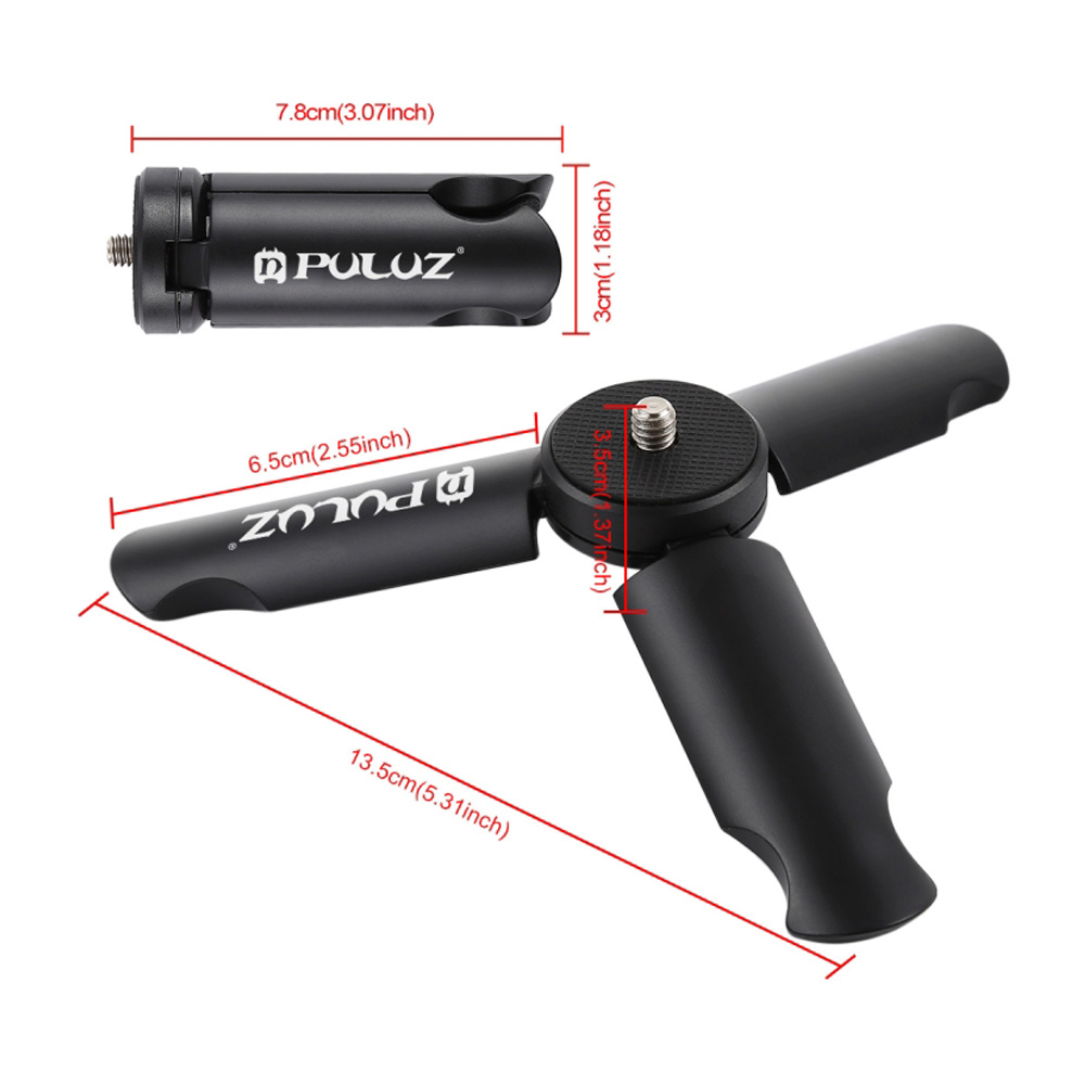 سه پایه نگهدارنده گوشی موبایل پلوز مدل Aluminum Alloy Clamp