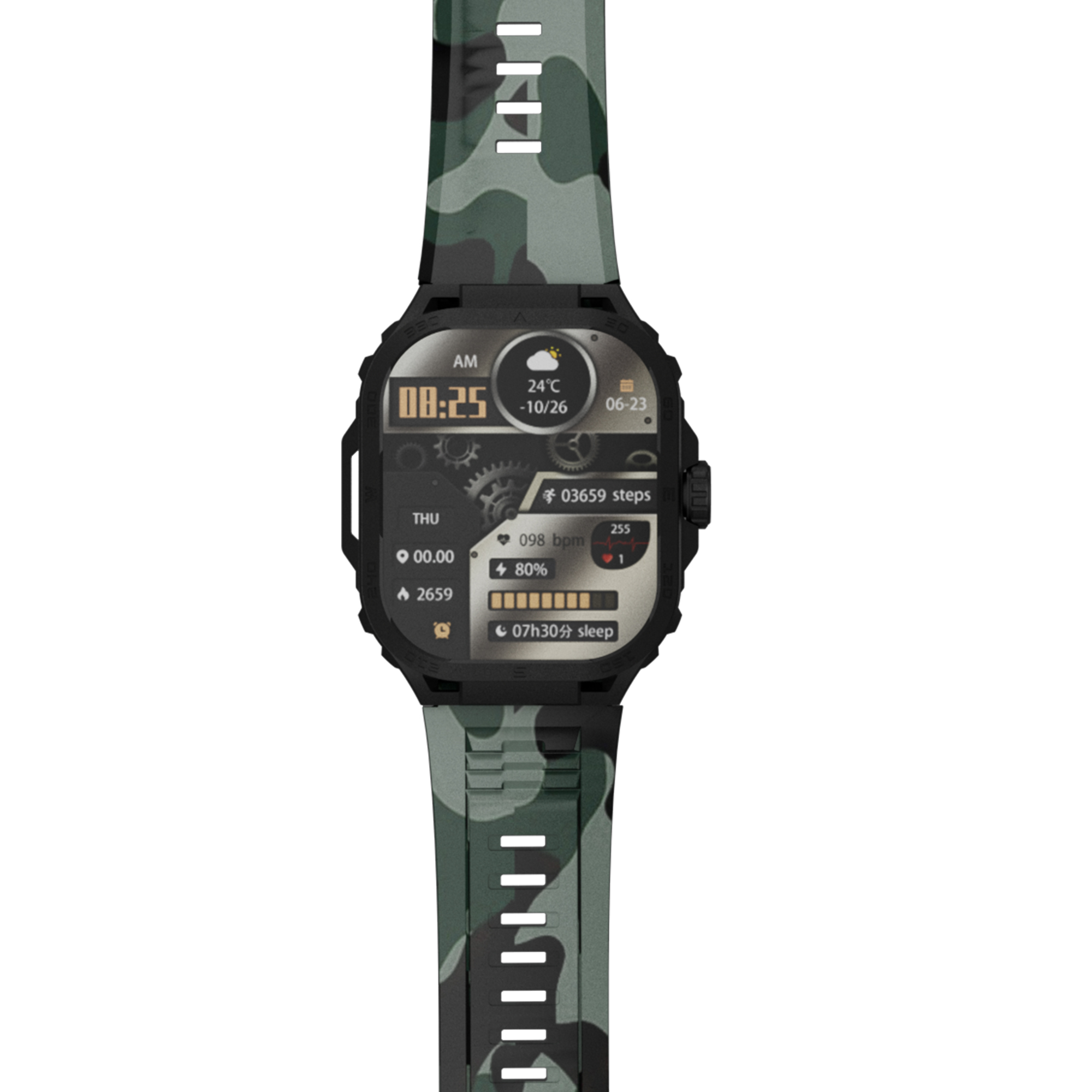 ساعت هوشمند تی سی اچ مدل Z10 Ultra، مناسب برای ورزش، روزمره، دارای قابلیت‌های صفحه نمایش رنگی و لمسی، کنترل موسیقی، قابلیت مکالمه از طریق بلوتوث، بند سیلیکونی