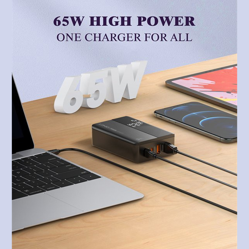 شارژر رومیزی الدینیو مدل A4808Q PD65W