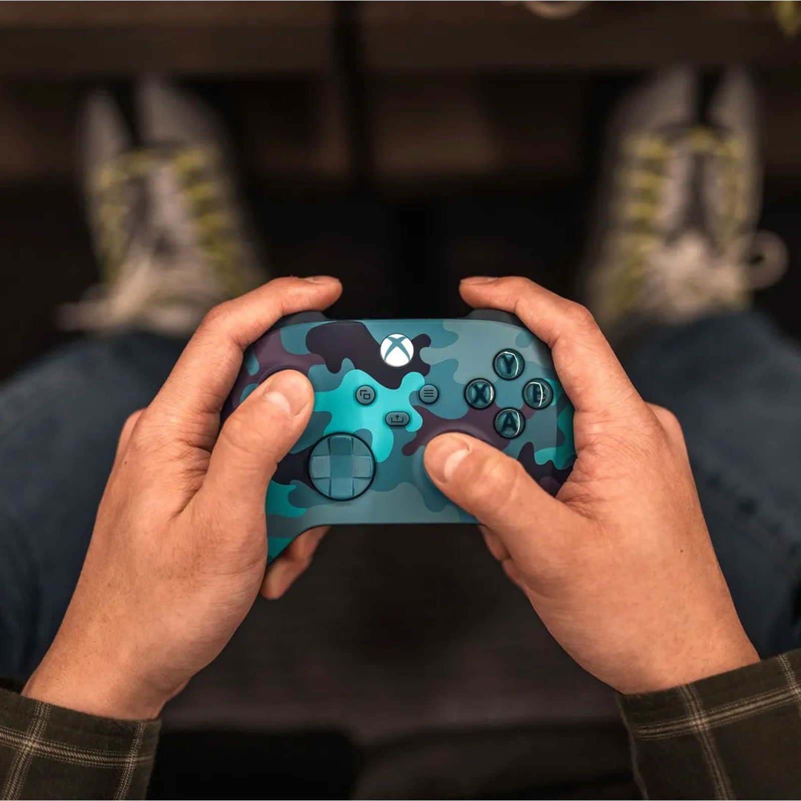 دسته بازی ایکس باکس مدل Mineral Camo