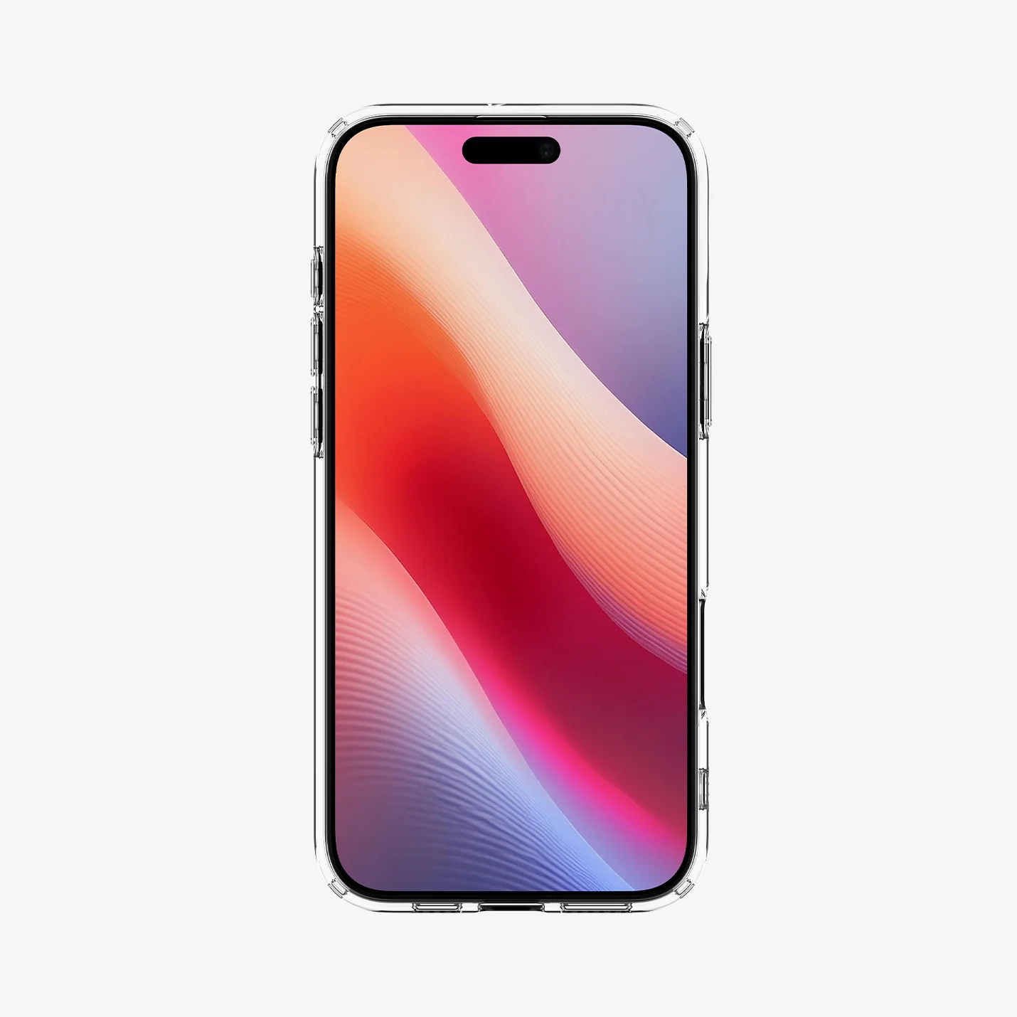 کاور اسپیگن مدل ultra hybrid clear مناسب برای گوشی موبایل اپل iphone 16pro