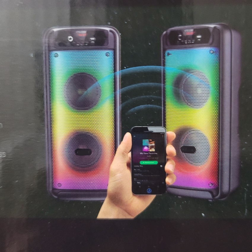 اسپیکر بلوتوثی قابل حمل مدل FLAME LIGHT