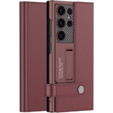 کاور مدل LeatherFold مناسب برای گوشی موبایل سامسونگ Galaxy S25 Ultra