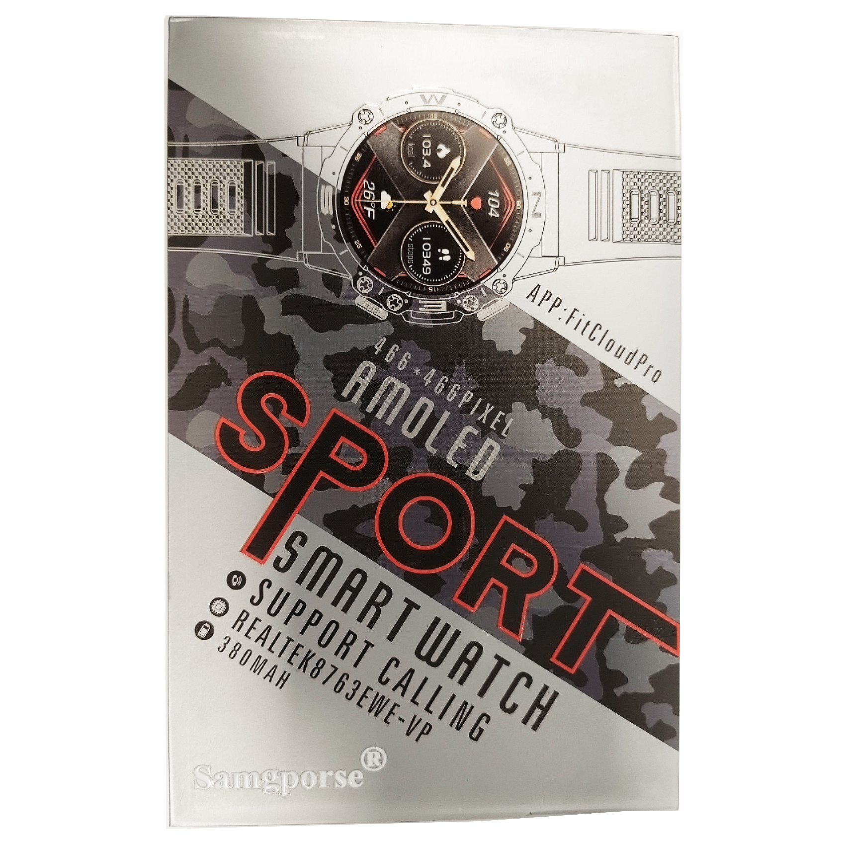 ساعت هوشمند سمگپرس مدل K59 SPORT