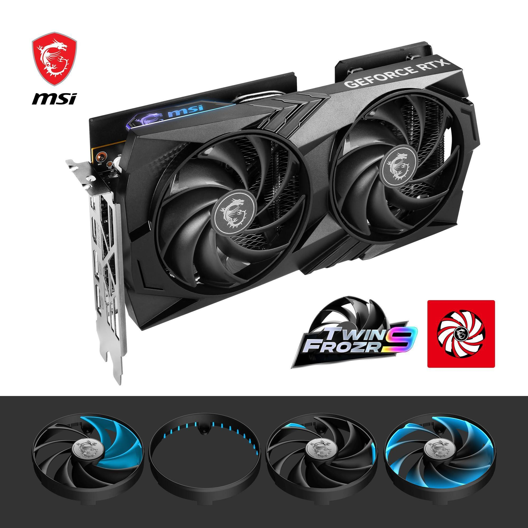 کارت گرافیک ام اس آی مدل MSI 4060GAMING X 8G