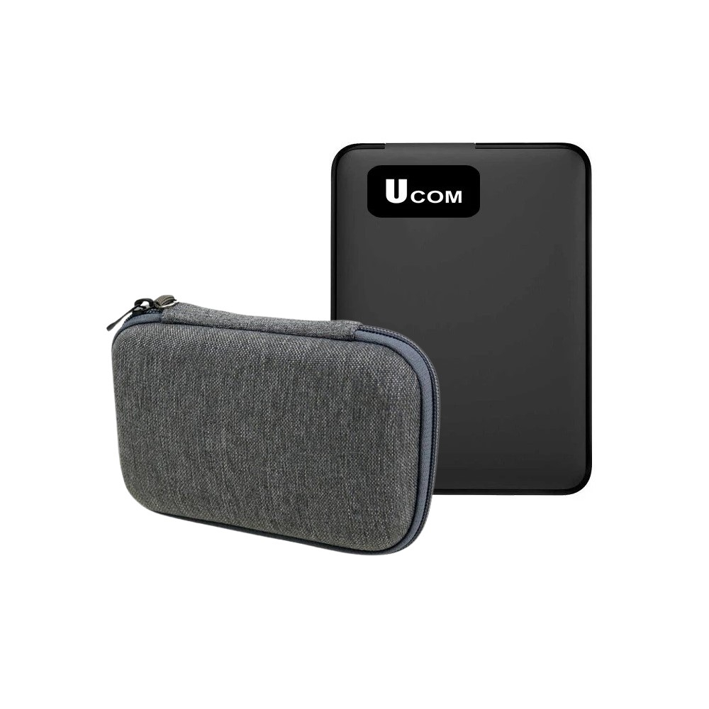 هارد اکسترنال یوکام مدل JST ظرفیت یک ترابایت به همراه کیف هارد