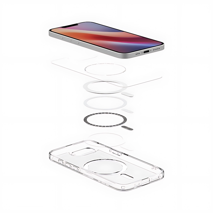 کاور اسپیگن مدل Ultra Hybrid (MagFit) مناسب برای گوشی موبایل اپل iPhone 16e