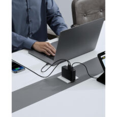 شارژر دیواری 160 وات بیسوس مدل GaN5 Pro 2C+U به همراه کابل تبدیل USB-C