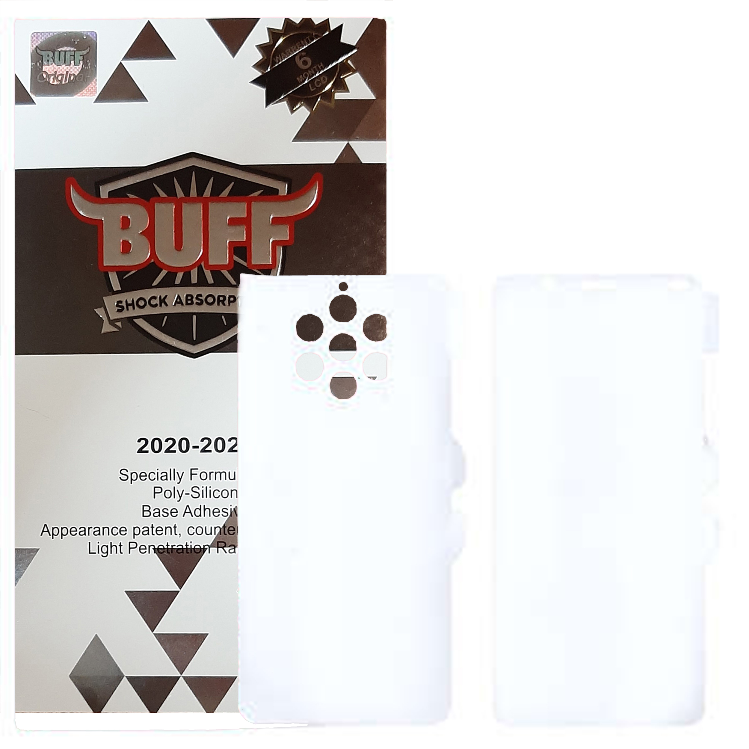 محافظ صفحه نمایش و پشت گوشی بوف مدل Hgc01 مناسب برای گوشی موبایل نوکیا 9 PureView