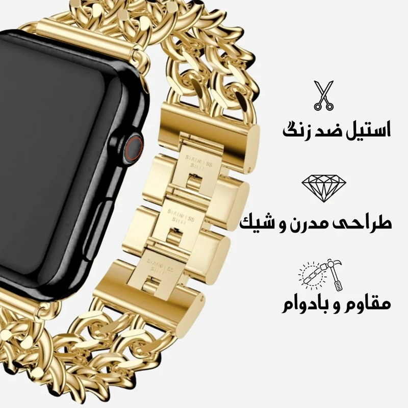 ساعت هوشمند 46 میلی متری کیکیویر مدل Ks33 با بند فلزی